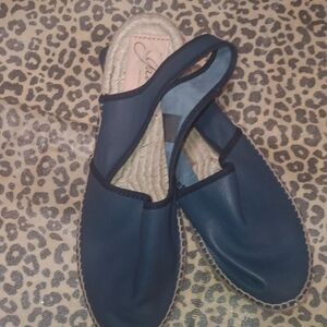 Elegant Navy Women's Espadrilles
